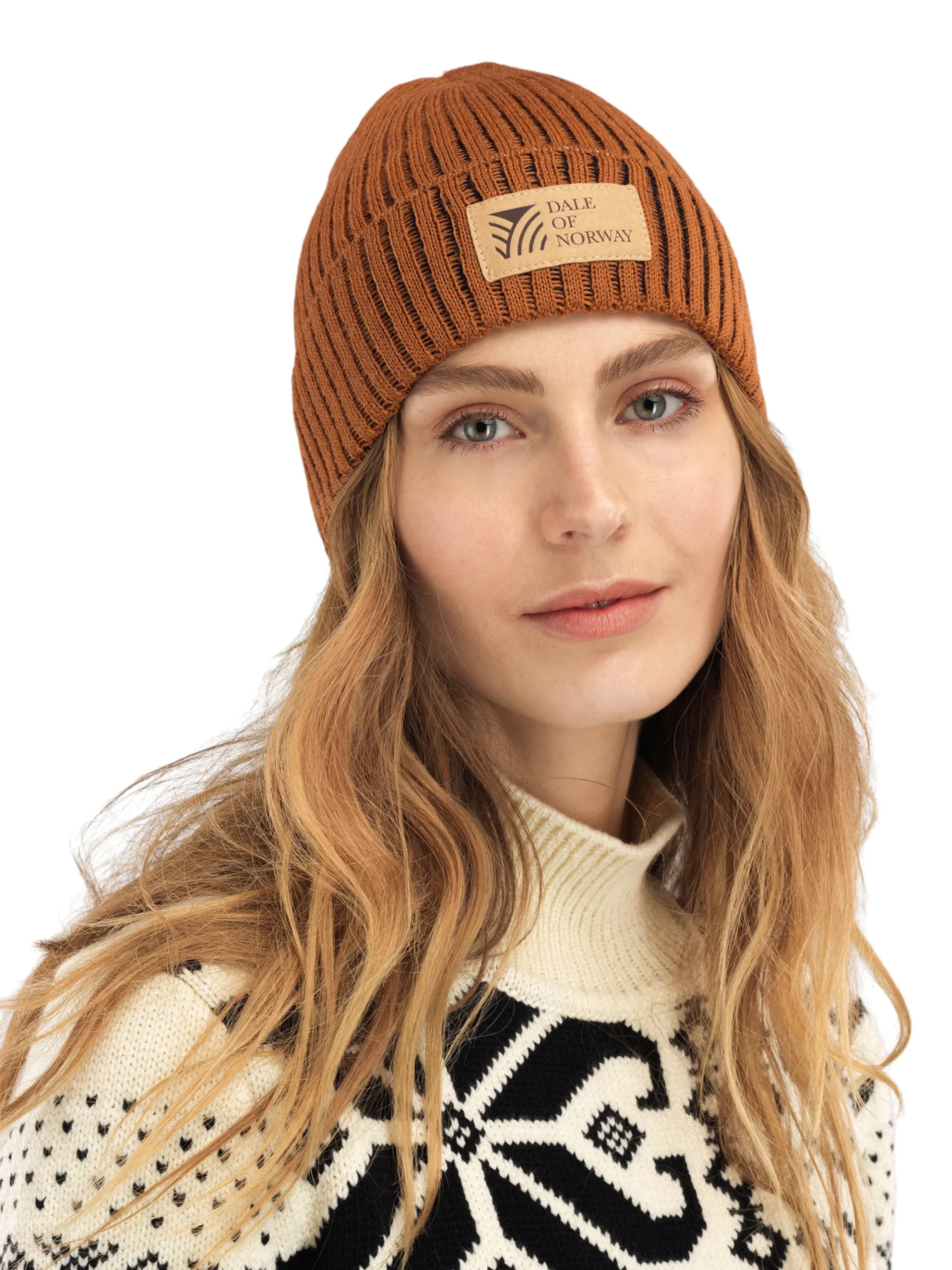 Dale of Norway Luer-Alvoy Lue Norsk Ull Brun