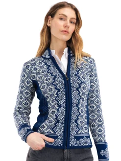 Dale of Norway Kort Ulljakke Og Cardigan-Christiania Ulljakke - Merino Ultramarine