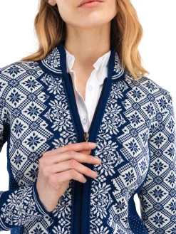 Dale of Norway Kort Ulljakke Og Cardigan-Christiania Ulljakke - Merino Ultramarine