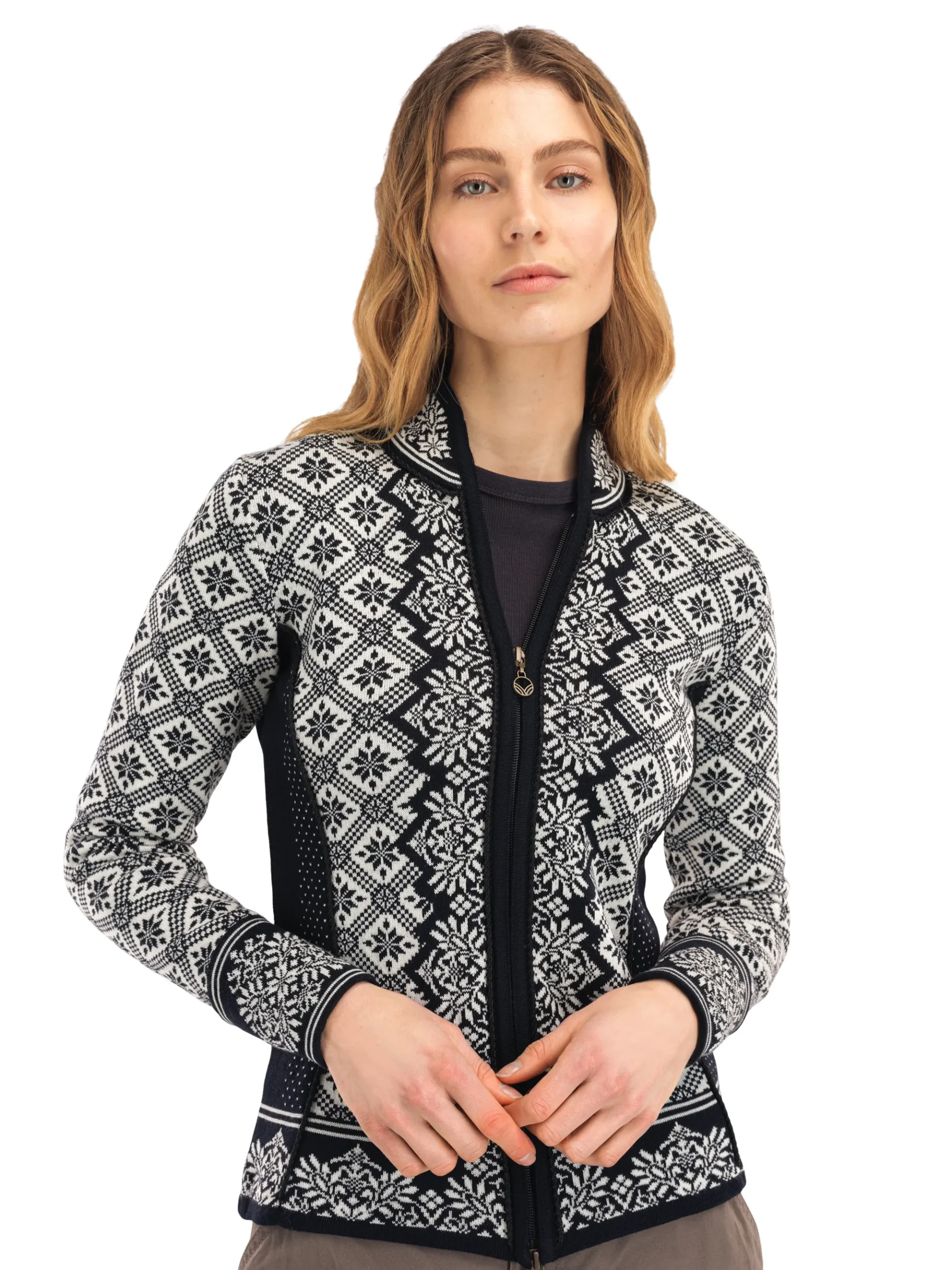 Dale of Norway Kort Ulljakke Og Cardigan-Christiania Ulljakke - Merino Sort