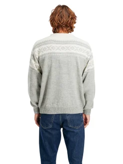 Dale of Norway Rund Hals-Cortina 1956 Unisex Genser - Norsk Ull Gra