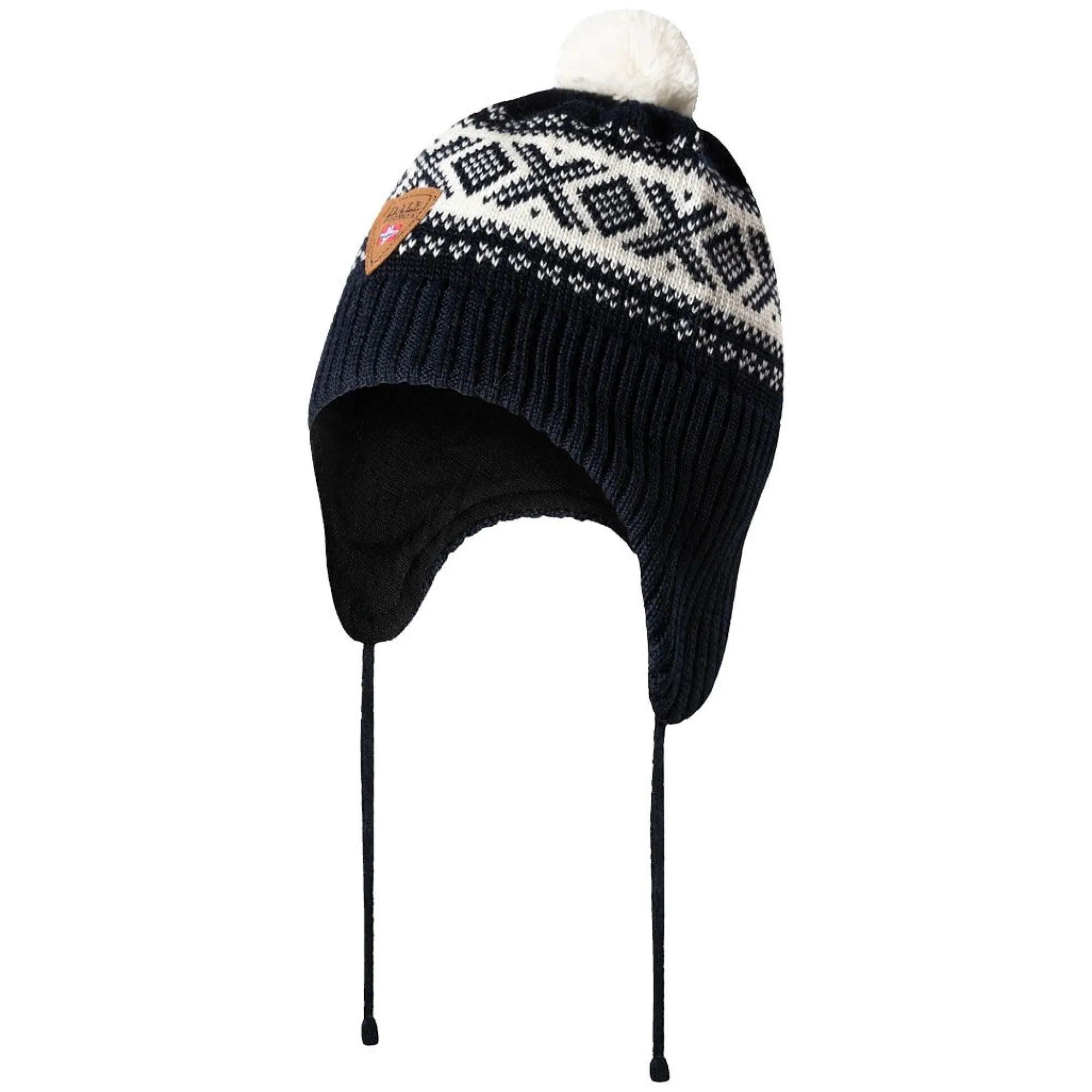 Dale of Norway Lue Og Pannebånd-Cortina Lue Barn 2-4 Ar Merino Marinebla