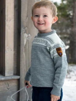 Dale of Norway Ullgenser-Cortina Ullgenser Barn Merino Lys Gra