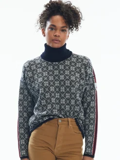 Dale of Norway Høy Hals-Firda Ullgenser - Merino Sort