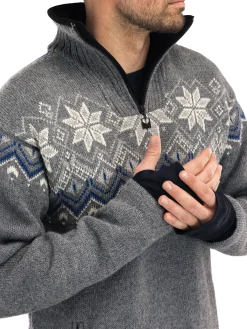 Dale of Norway Weatherproof-Fongen Ullgenser - Vindstopper Gra