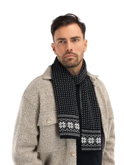 Dale of Norway Skjerf-Garmisch Ullskjerf Merino Unisex Sort