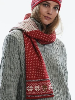 Dale of Norway Skjerf-Garmisch Ullskjerf Merino Unisex Rod