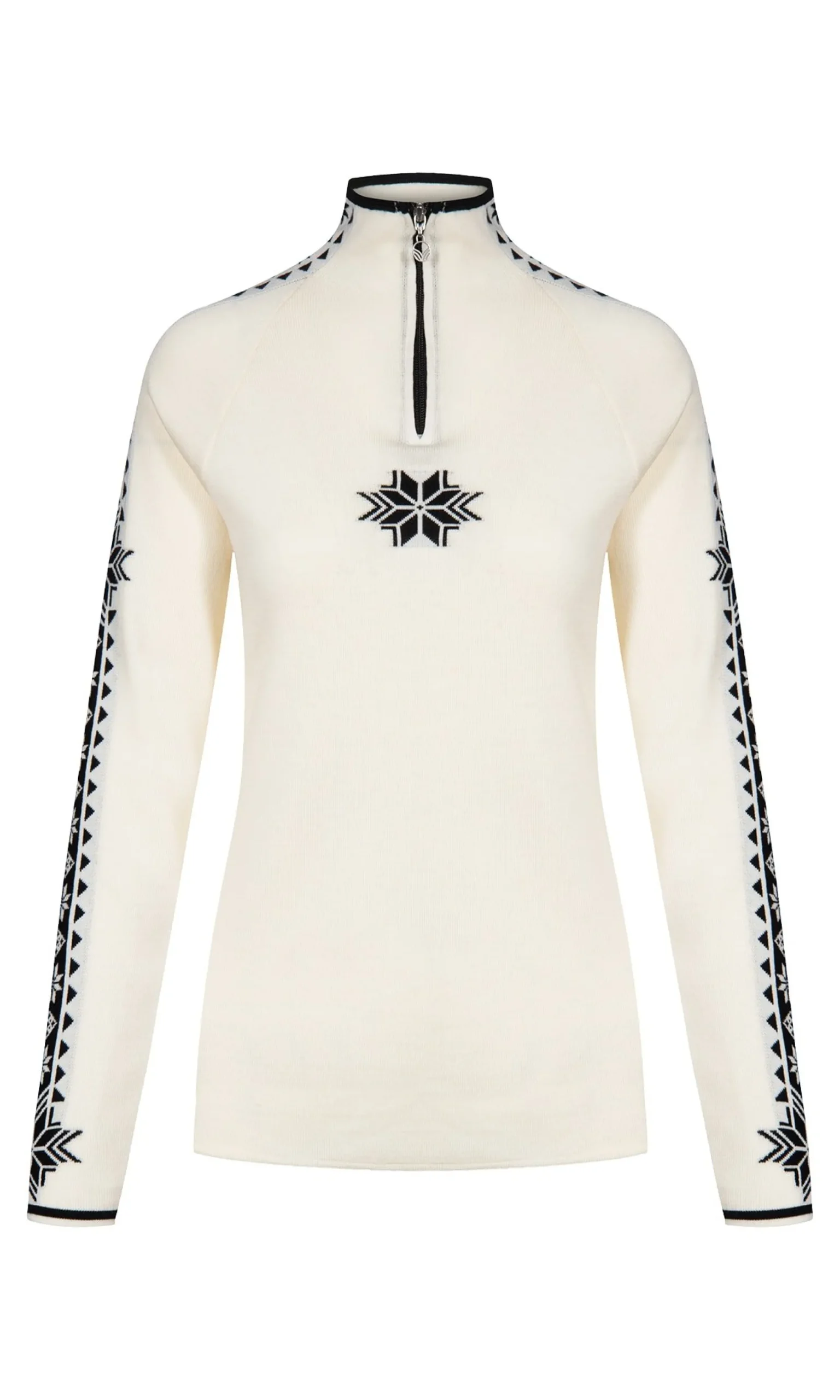 Dale of Norway Half-Zip-Geilo Ullgenser - Merino Hvit