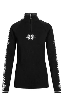 Dale of Norway Half-Zip-Geilo Ullgenser - Merino Sort