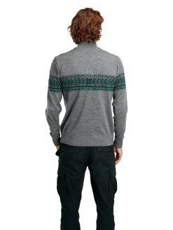 Dale of Norway Ulljakke-Hovden Ulljakke Merino Gra / Lys Gronn