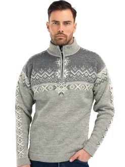 Dale of Norway Half-Zip-Jubileumsgenser 140 Ar Gra