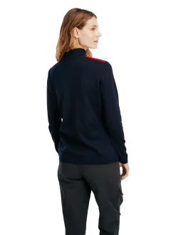 Dale of Norway Half-Zip-Liberg Damegenser Mork Bla