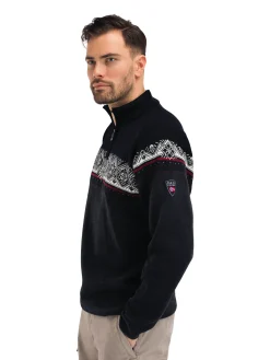 Dale of Norway Half-Zip-Moritz Ullgenser Mork Gra