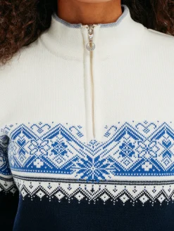 Dale of Norway Half-Zip-Moritz Ullgenser - Merino Mork Bla