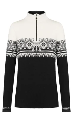 Dale of Norway Half-Zip-Moritz Ullgenser - Merino Sort