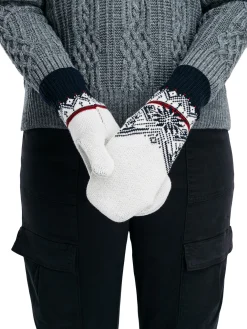 Dale of Norway Ullvotter-Moritz Unisex Merino Ullvotter Hvit