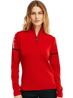 Dale of Norway Half-Zip-Mt. Blatind Ullgenser Dame - Merino Rod