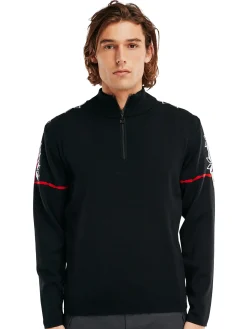Dale of Norway Half-Zip-Mt. Blatind Ullgenser Herre - Merino Sort