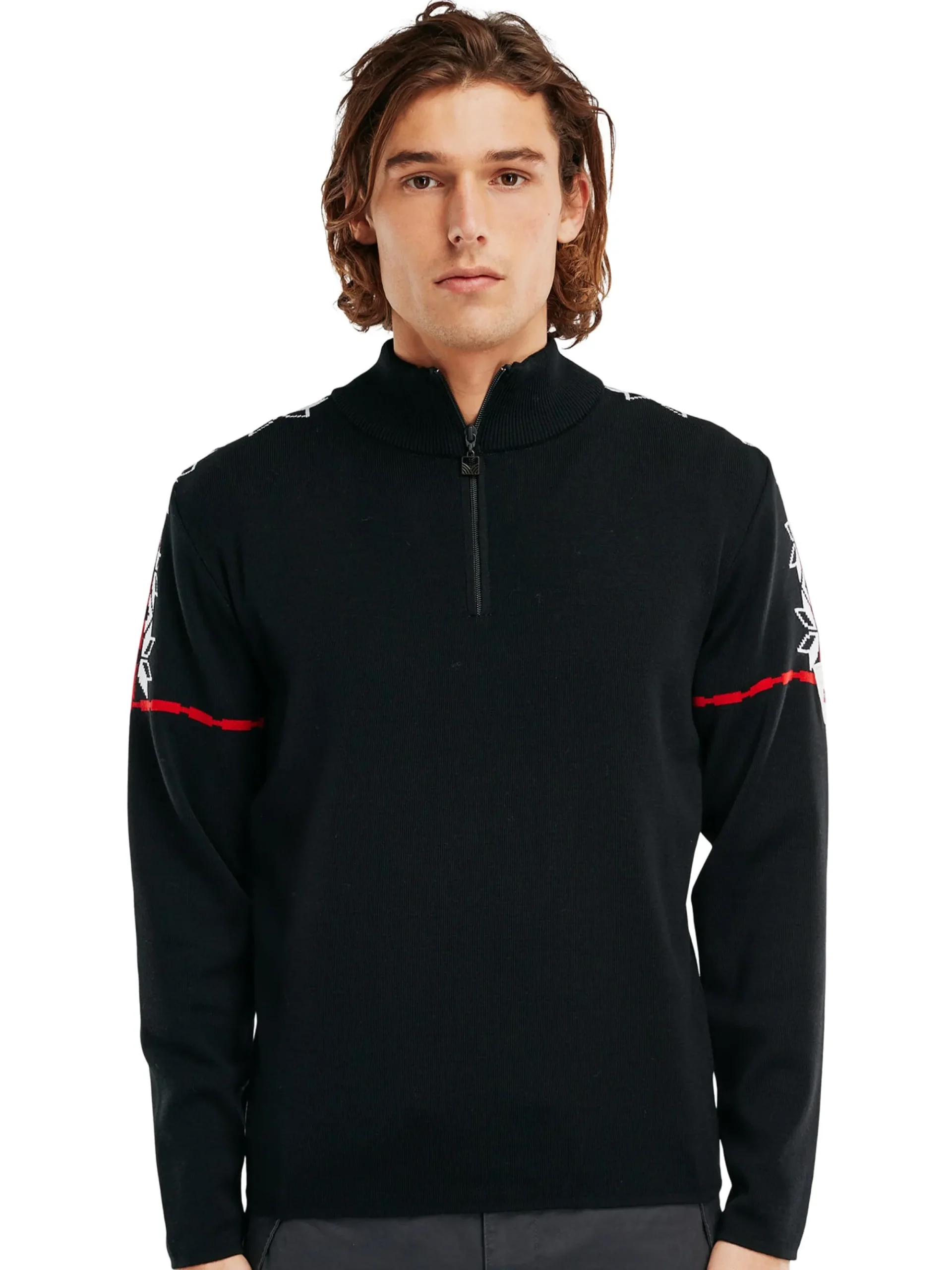 Dale of Norway Half-Zip-Mt. Blatind Ullgenser Herre - Merino Sort