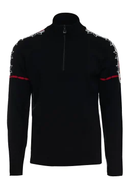 Dale of Norway Half-Zip-Mt. Blatind Ullgenser Herre - Merino Sort