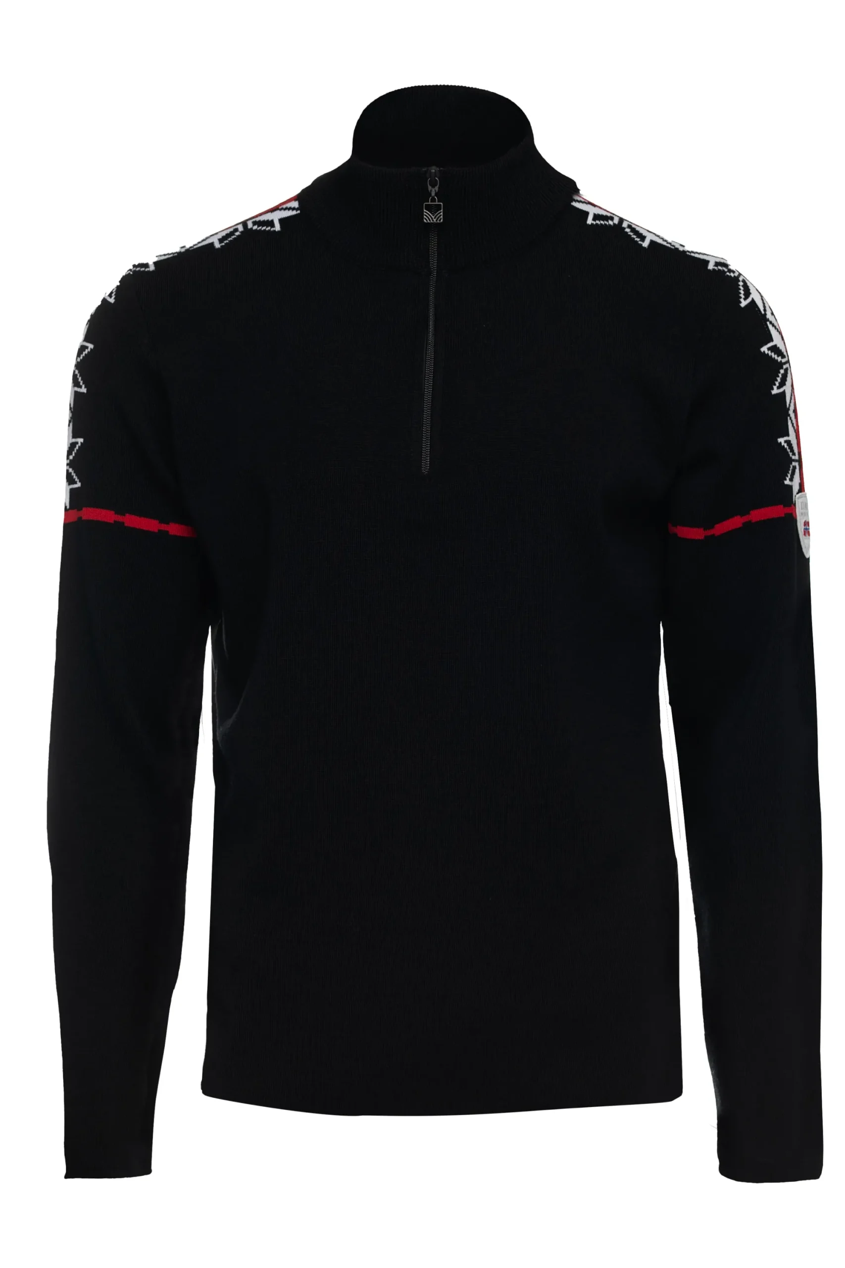 Dale of Norway Half-Zip-Mt. Blatind Ullgenser Herre - Merino Sort