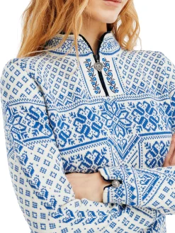 Dale of Norway Half-Zip-Peace Ullgenser Bla