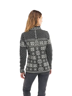 Dale of Norway Half-Zip-Peace Ullgenser Sort