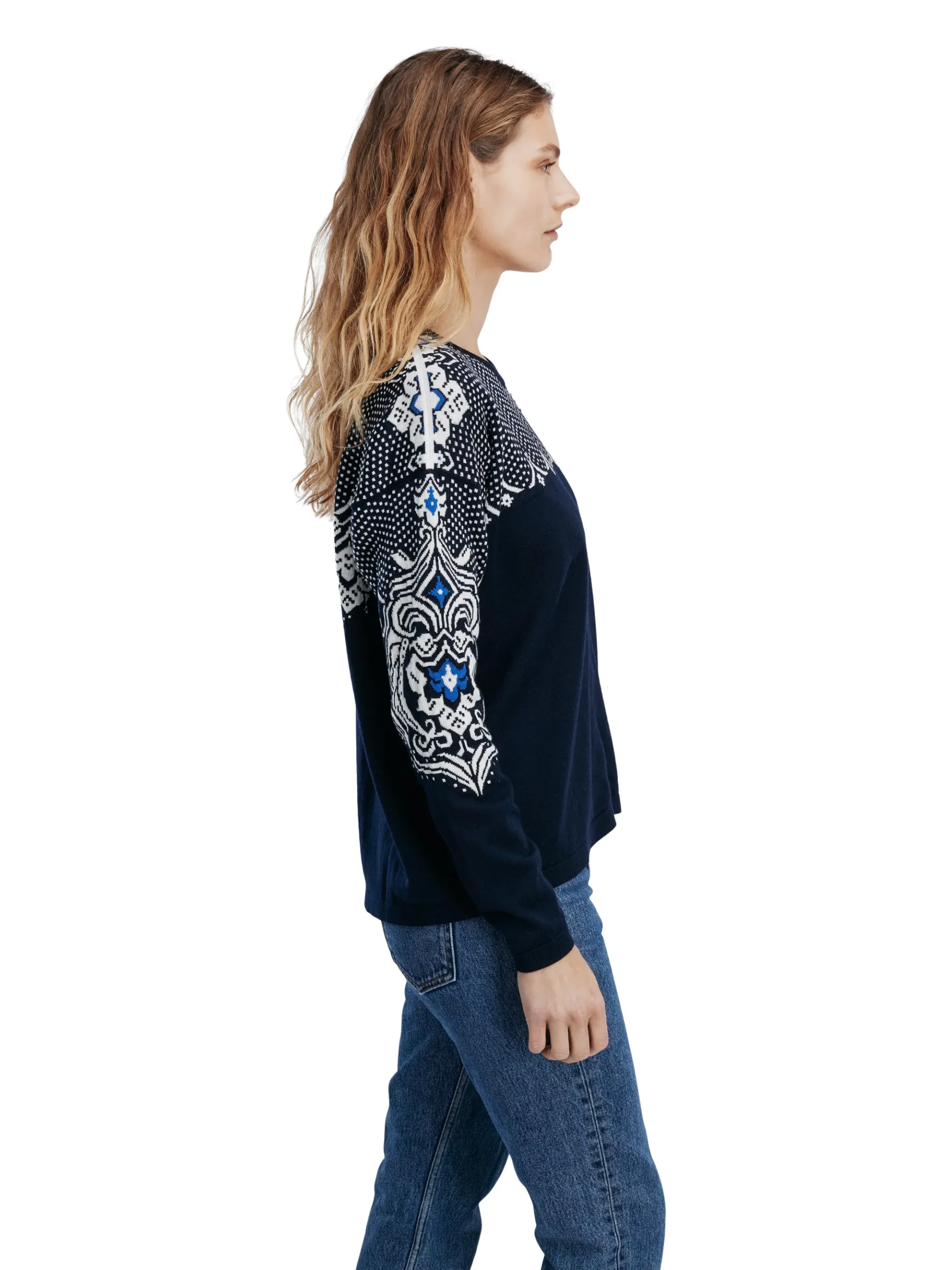 Dale of Norway Kort Ulljakke Og Cardigan-Rosendal Damejakke Mork Bla