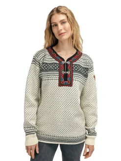 Dale of Norway Half-Zip-Setesdal Genser Unisex - Norsk Ull Offwhite