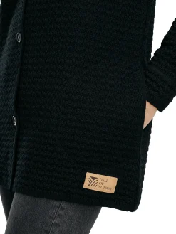 Dale of Norway Kort Ulljakke Og Cardigan-Soroy Shacket Dame Sort