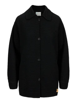 Dale of Norway Kort Ulljakke Og Cardigan-Soroy Shacket Dame Sort