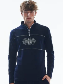 Dale of Norway Next-To-Skin-Spirit Basic Ullgenser Merino Marinebla