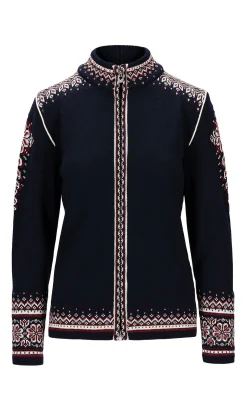 Dale of Norway Kort Ulljakke Og Cardigan-140Th Anniversary - Ulljakke Mork Bla