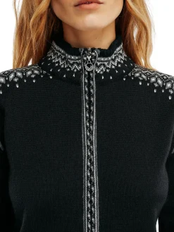 Dale of Norway Kort Ulljakke Og Cardigan-140Th Anniversary - Ulljakke Sort