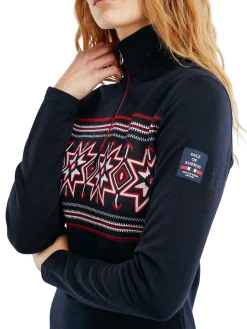 Dale of Norway Next-To-Skin-Tindefjell Basic Merino Ullgenser Dame Mork Bla