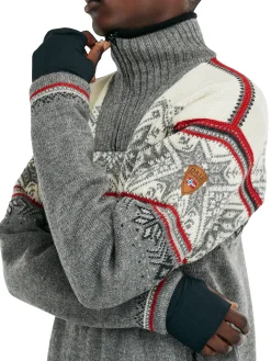 Dale of Norway Weatherproof-Vail Ullgenser - Vindstopper Gra / Hvit