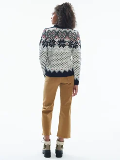 Dale of Norway Rund Hals-Vilja Ullgenser Sort