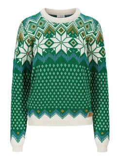 Dale of Norway Rund Hals-Vilja Ullgenser Green